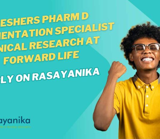 Freshers Pharm D Jobs