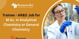 Trainee - AR&D Job