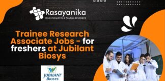 Trainee Research Associate Jobs