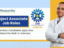 Walk-in-Interview at CSIR-CSMCRI: MSc Chemistry Candidates Apply Now