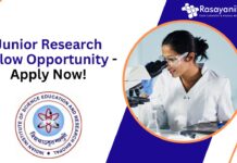 Junior Research Fellow Opportunity - Apply Now!