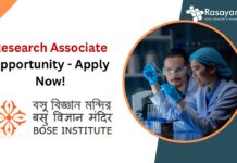 Research Associate Opportunity - Apply Now!