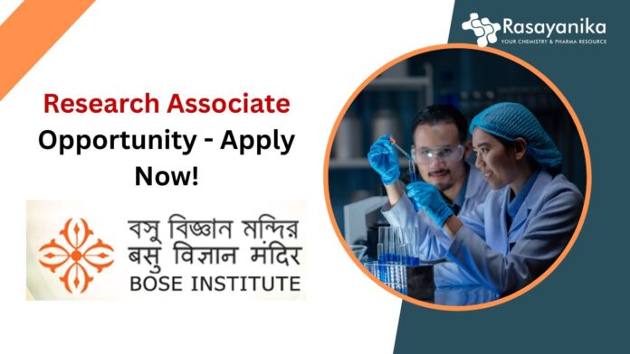 Research Associate Opportunity - Apply Now!