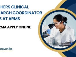 Freshers Clinical Research Jobs at ARMS - Pharma Apply Online