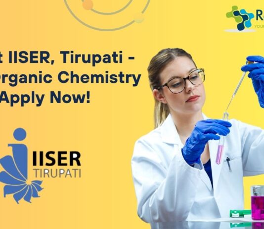 JRF at IISER, Tirupati - MSc Organic Chemistry Apply Now!