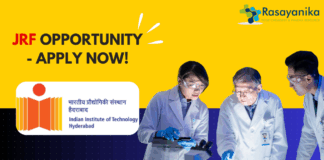 JRF at IIT Hyderabad - Apply Now!