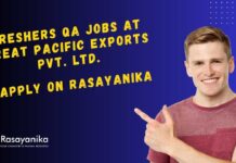 Freshers QA Jobs at Great Pacific Exports Pvt. Ltd