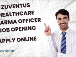 Zuventus Healthcare Pharma Officer