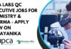 IPCA Labs QC Executive Jobs For Chemistry & Pharma