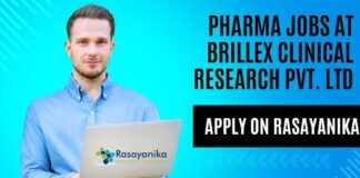 Pharma Jobs at Brillex Clinical Research Pvt. Ltd