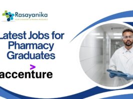 Latest Accenture Jobs for Pharmacy Graduates