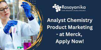 Analyst Chemistry Product Marketing - at Merck