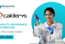 Analytical Chemistry Jobs at Calderys | Apply Now for QA Technician Position 