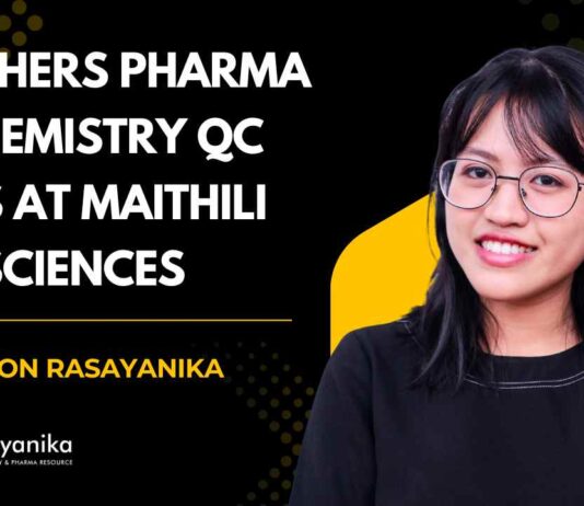 Freshers Pharma & Chemistry QC Jobs at Maithili Lifesciences