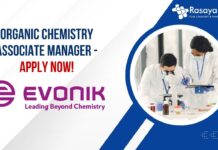 Organic Chemistry Associate Manager - Apply Now!