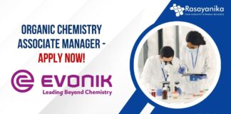 Organic Chemistry Associate Manager - Apply Now!