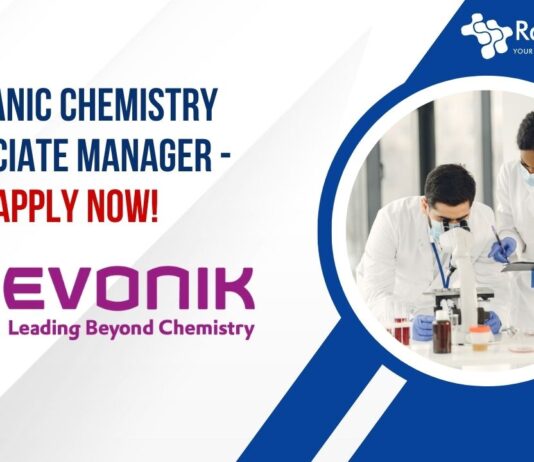 Organic Chemistry Associate Manager - Apply Now!