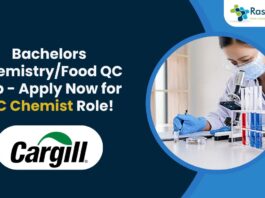 Bachelors Chemistry/Food QC Job - Apply Now for QC Chemist Role!