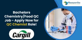 Bachelors Chemistry/Food QC Job - Apply Now for QC Chemist Role!