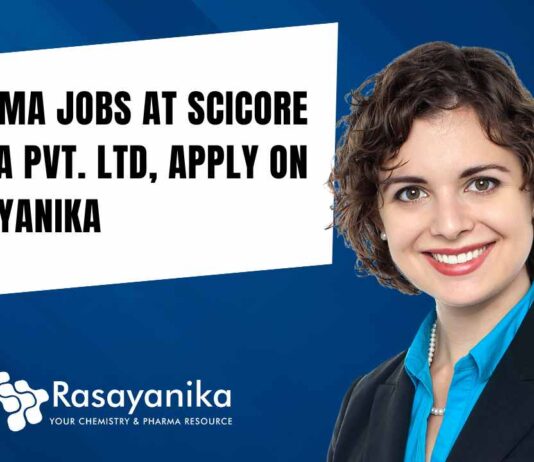 MPharma Job Openings at Scicore Nutra Pvt. Ltd