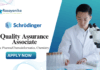 Latest QA Job at Schrödinger, MSc Chemistry/ Pharma Candidates Apply now 