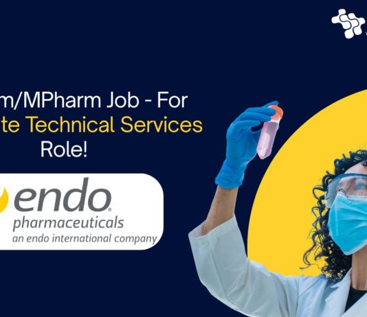 BPharm/MPharm Job - For Associate Technical Services Role!