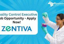 Quality Control Executive Job Opportunity - Apply Now!