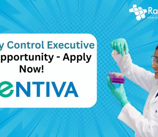 Quality Control Executive Job Opportunity - Apply Now!