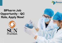 BPharm Job Opportunity - QC Role, Apply Now!