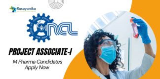 NCL Project Associate-I Job Role in Proteomics – Pharma Candidates Apply