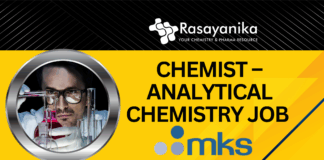 Chemist – Analytical Chemistry Job at MKS Instruments India