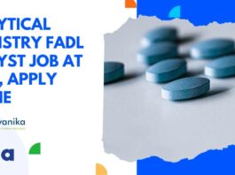 MSc Analytical Chemistry Analyst Jobs at Cipla