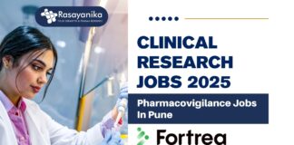 Clinical Research Jobs 2025: Pharmacovigilance Jobs In Pune