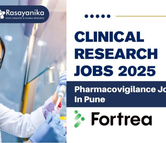 Clinical Research Jobs 2025: Pharmacovigilance Jobs In Pune