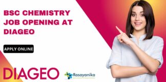 BSc Chemistry Jobs Vacancy at DIAGEO