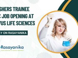Freshers Trainee IPQC Job Opening