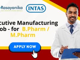 Executive Manufacturing Job