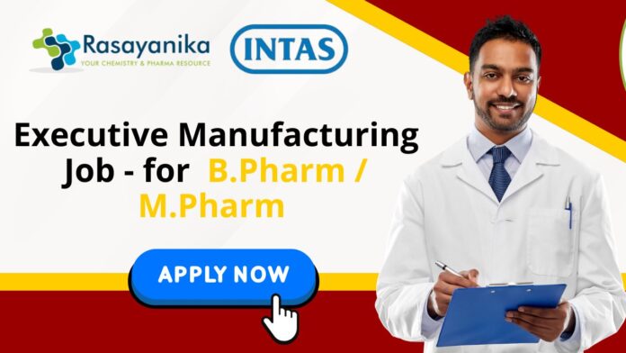 Executive Manufacturing Job