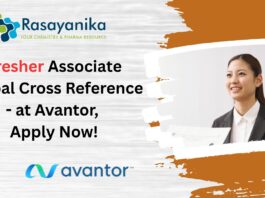 Fresher Associate Global Cross Reference