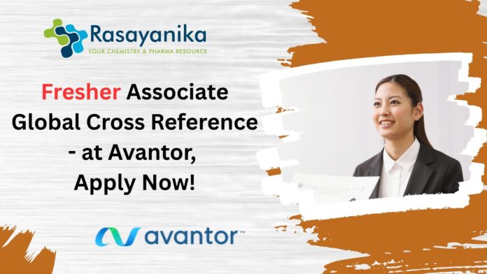 Fresher Associate Global Cross Reference