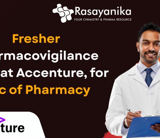 Fresher Pharmacovigilance Job
