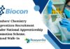 Freshers Chemistry Apprentices Vacancies at Biocon