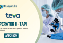  Freshers Chemical Engineering Jobs at Teva Pharmaceuticals | B Tech Chemistry Candidates Apply Now