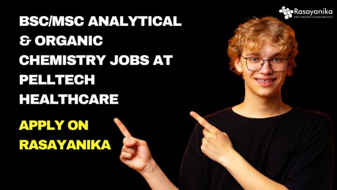 BSc/MSc Analytical & Organic Chem Jobs