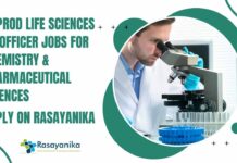 Naprod Life Sciences QC Officer Jobs