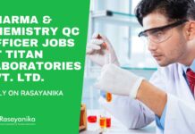 Pharma & Chemistry Job Openings in QC