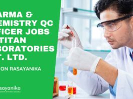 Pharma & Chemistry Job Openings in QC