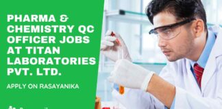 Pharma & Chemistry Job Openings in QC