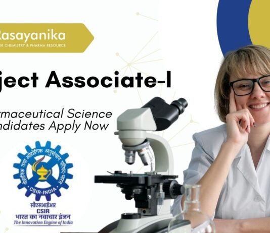 IMTECH Project Associate-I in Drug Resistance Study | Pharmaceutical Science Candidates Apply Now