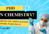 PhD in Chemistry